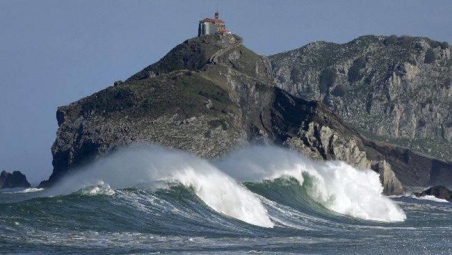 Apto Con Vistas Al Mar Gure Izarra En Bakio By Kabia Gestion Kültér fotó