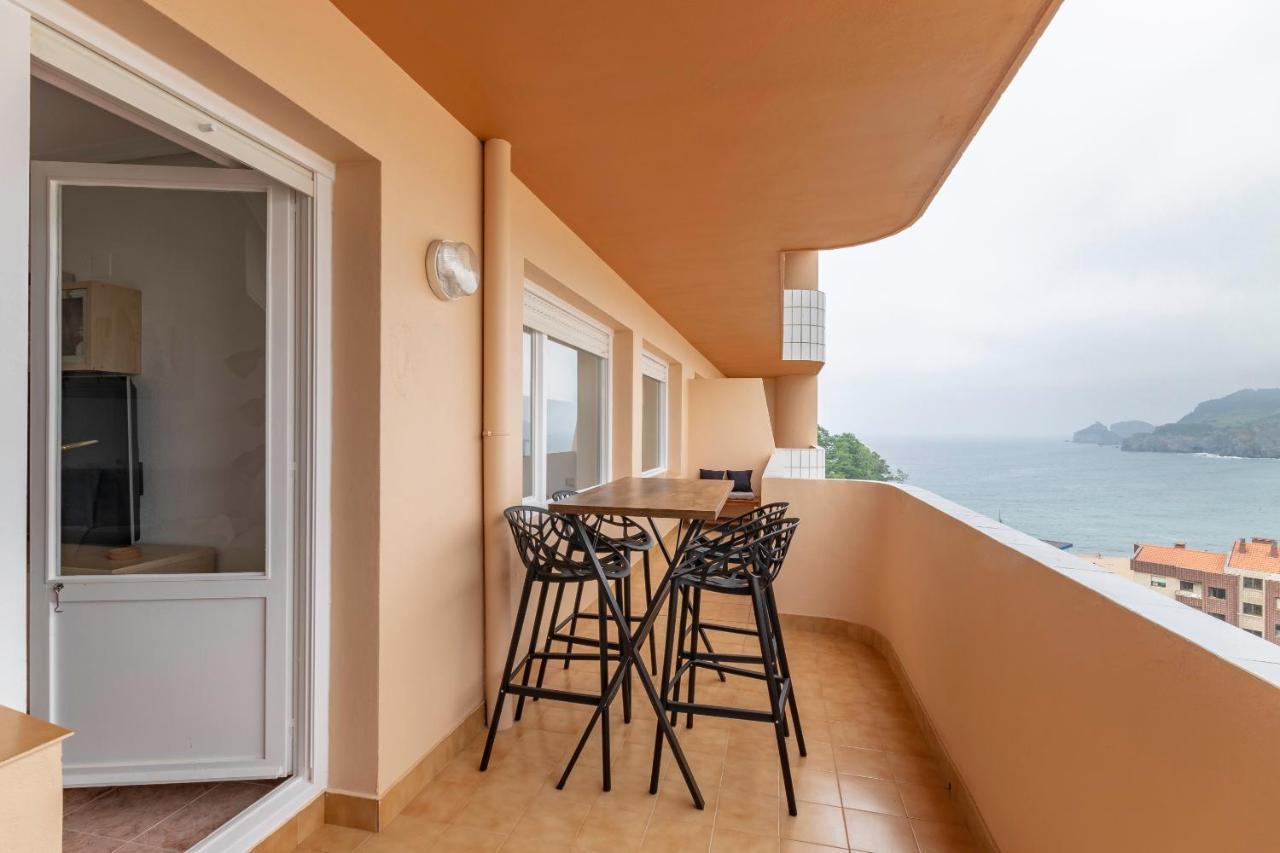 Apto Con Vistas Al Mar Gure Izarra En Bakio By Kabia Gestion Kültér fotó